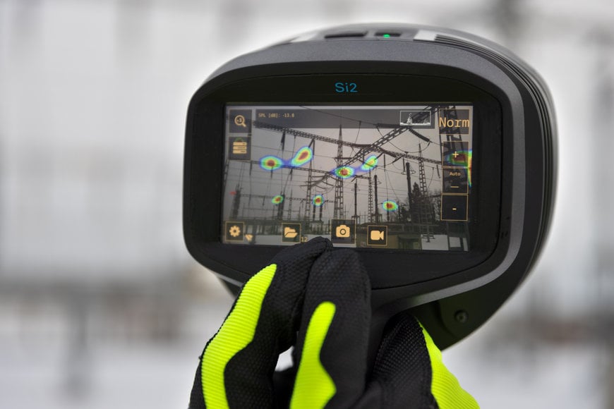 FLIR annuncia gli imager acustici serie Si2 di per rilevare perdite di aria compressa, scariche parziali, guasti meccanici e quantificare le perdite di gas